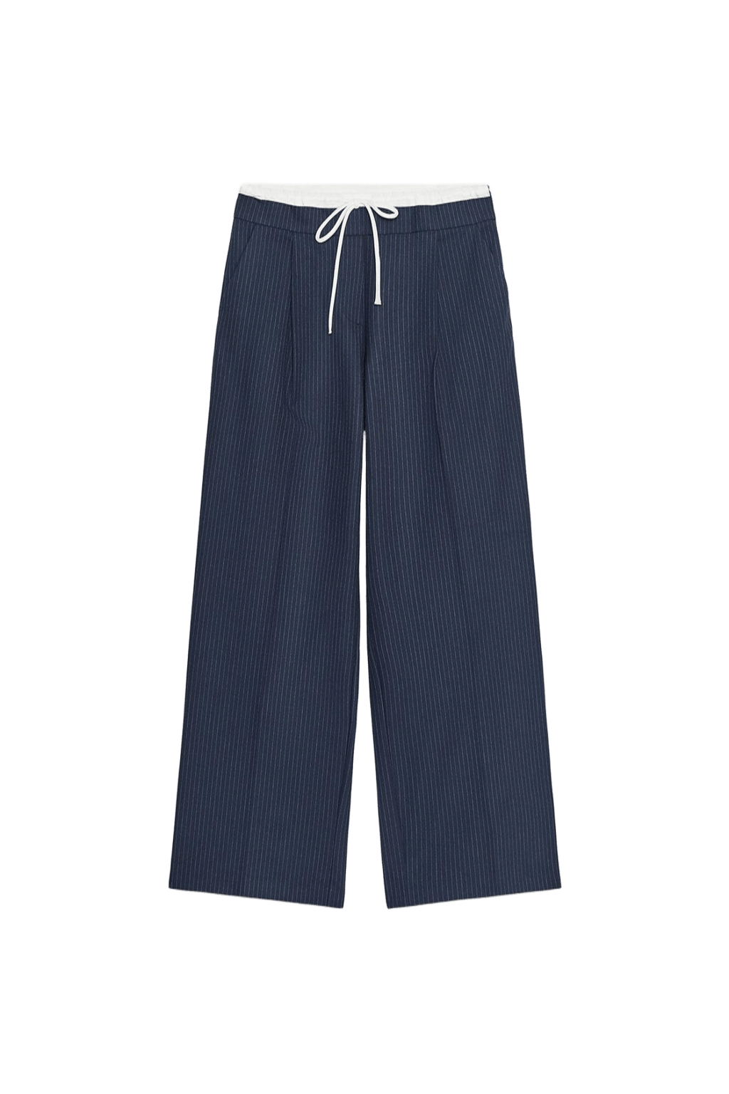 Pantalon Large Double Ceinture