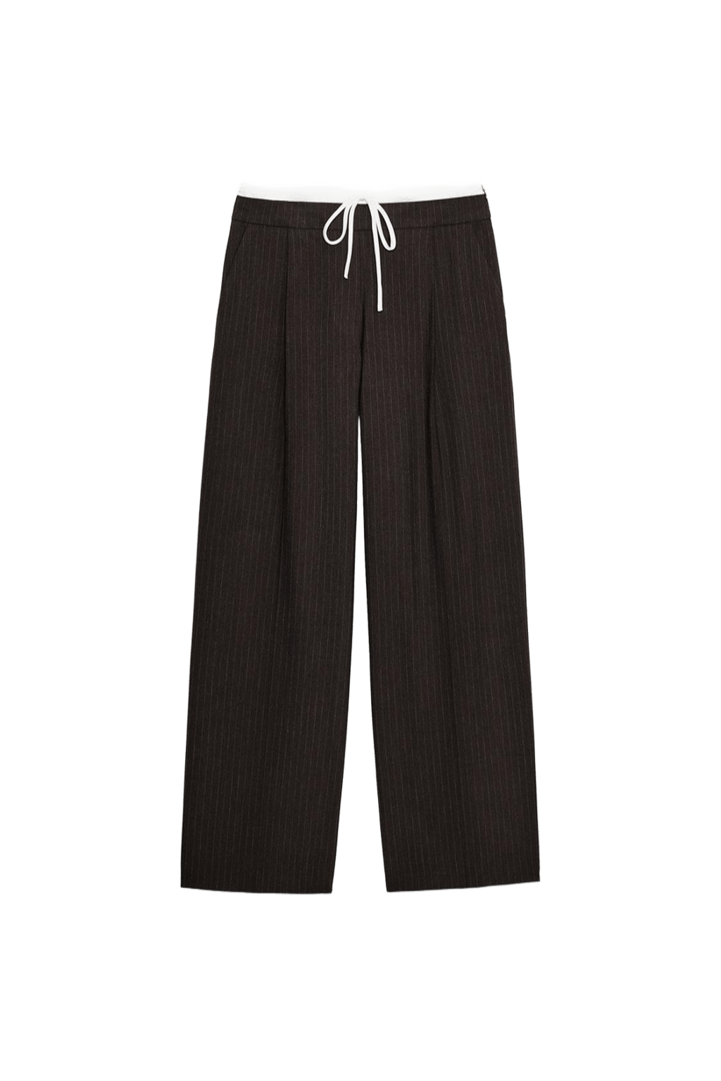 Pantalon Large Double Ceinture