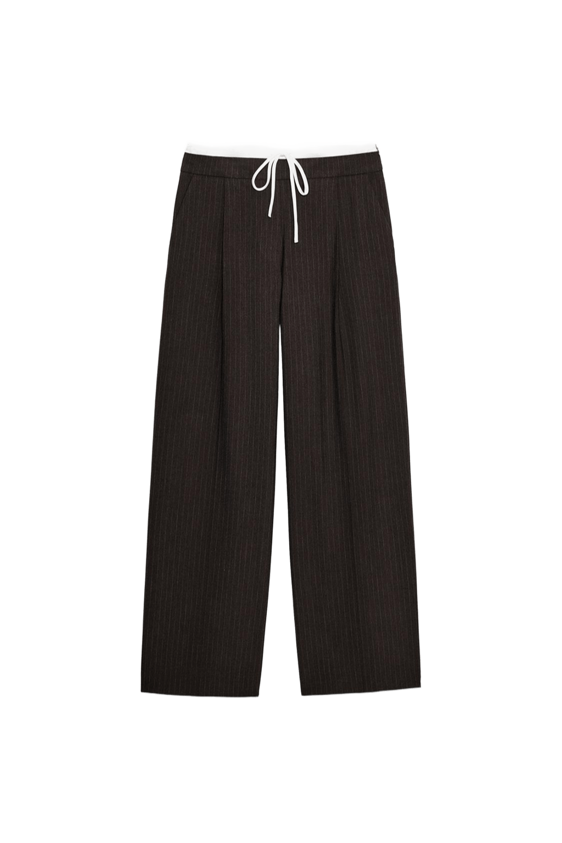 Pantalon Large Double Ceinture