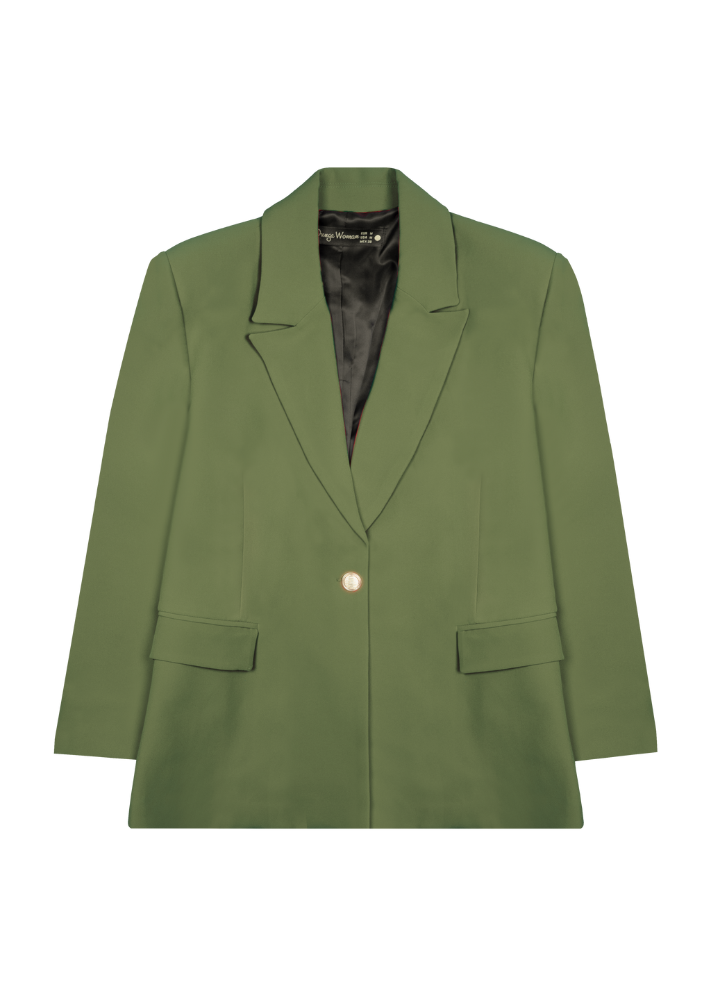 Blazer Chic Manchette Imprimée