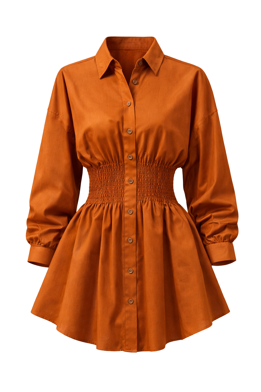 Robe Chemise Courte Femme