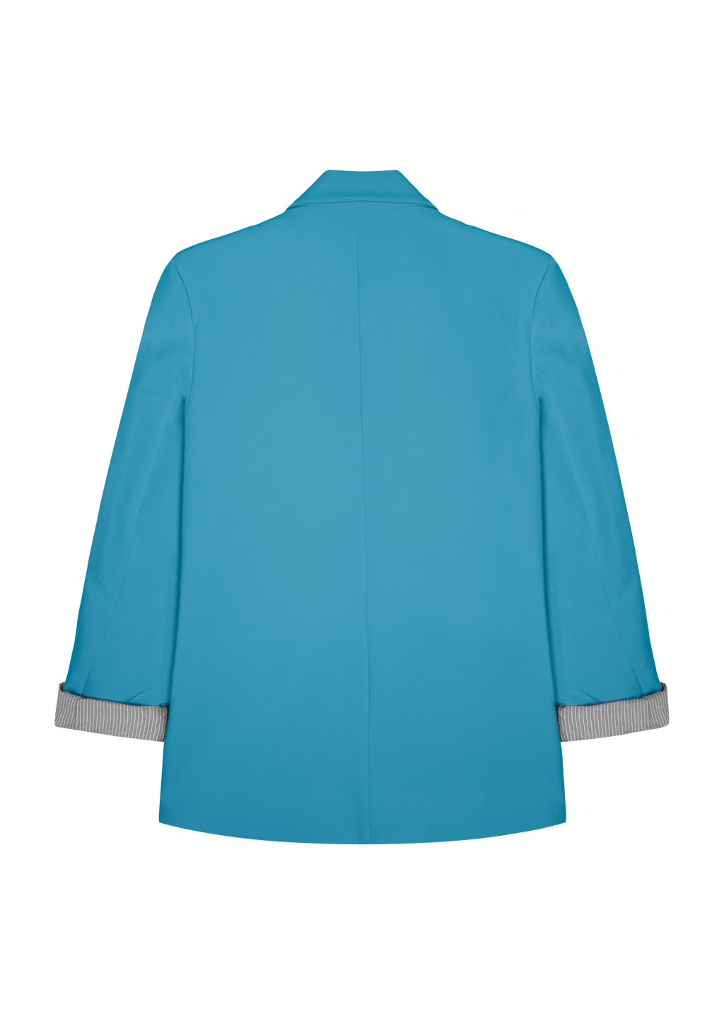 Blazer Chic Manchette Imprimée