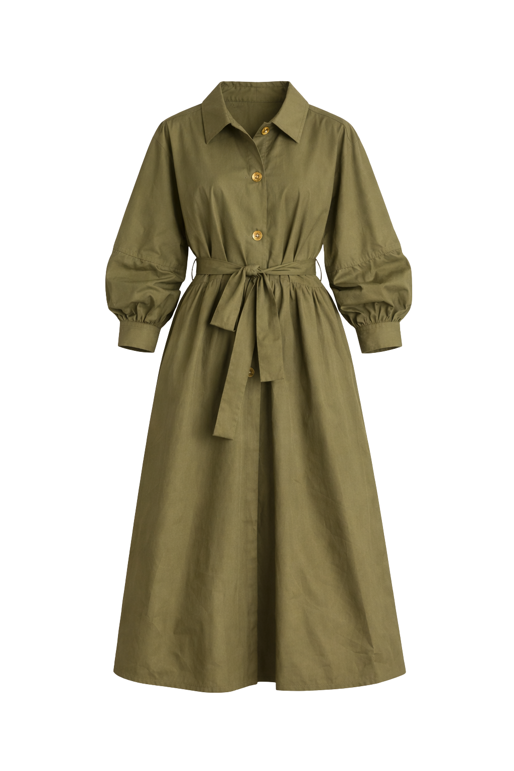 Robe Trench Ceinturée Femme