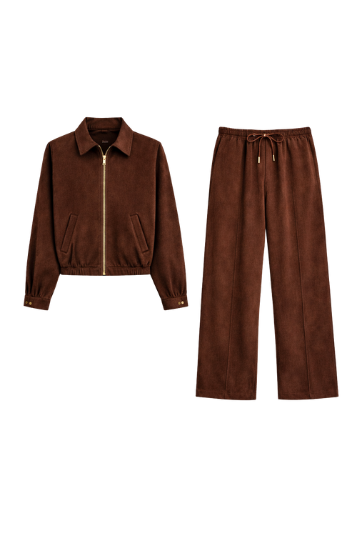 Ensemble Deux Pièces en daim