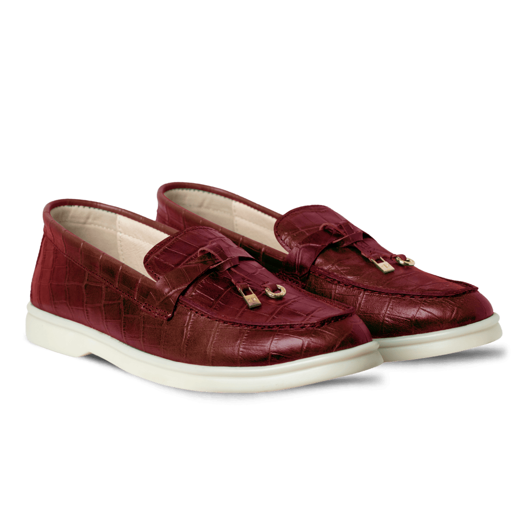 Loafer Classique 100% Cuir – LELA™ Croco Luxe