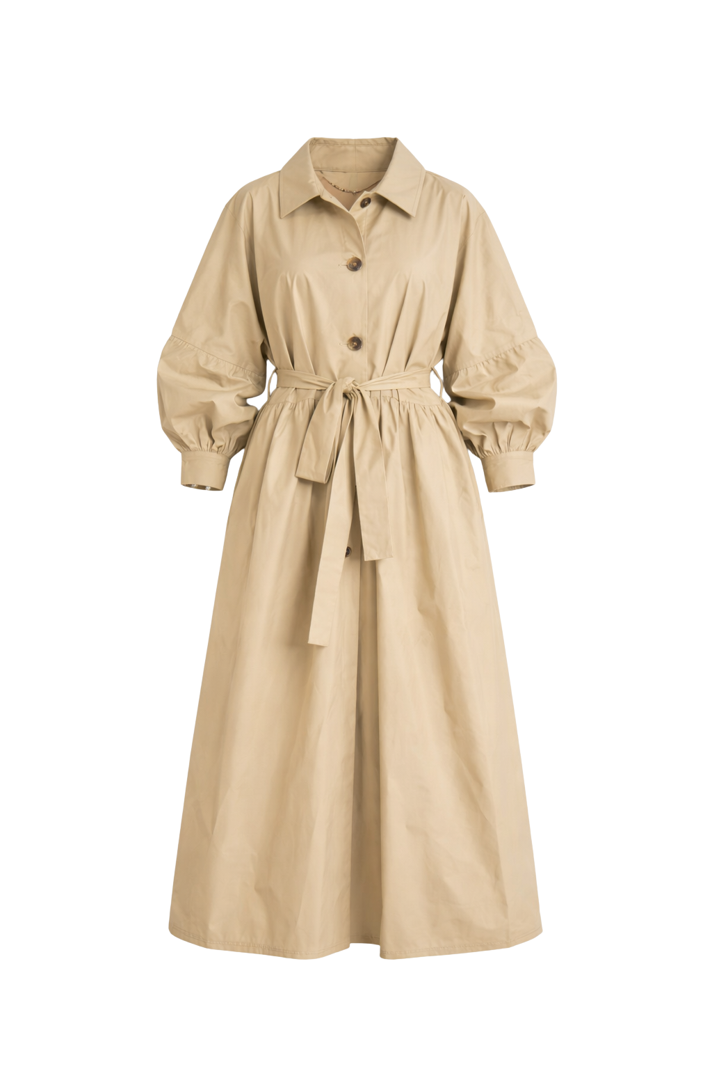 Robe Trench Ceinturée Femme