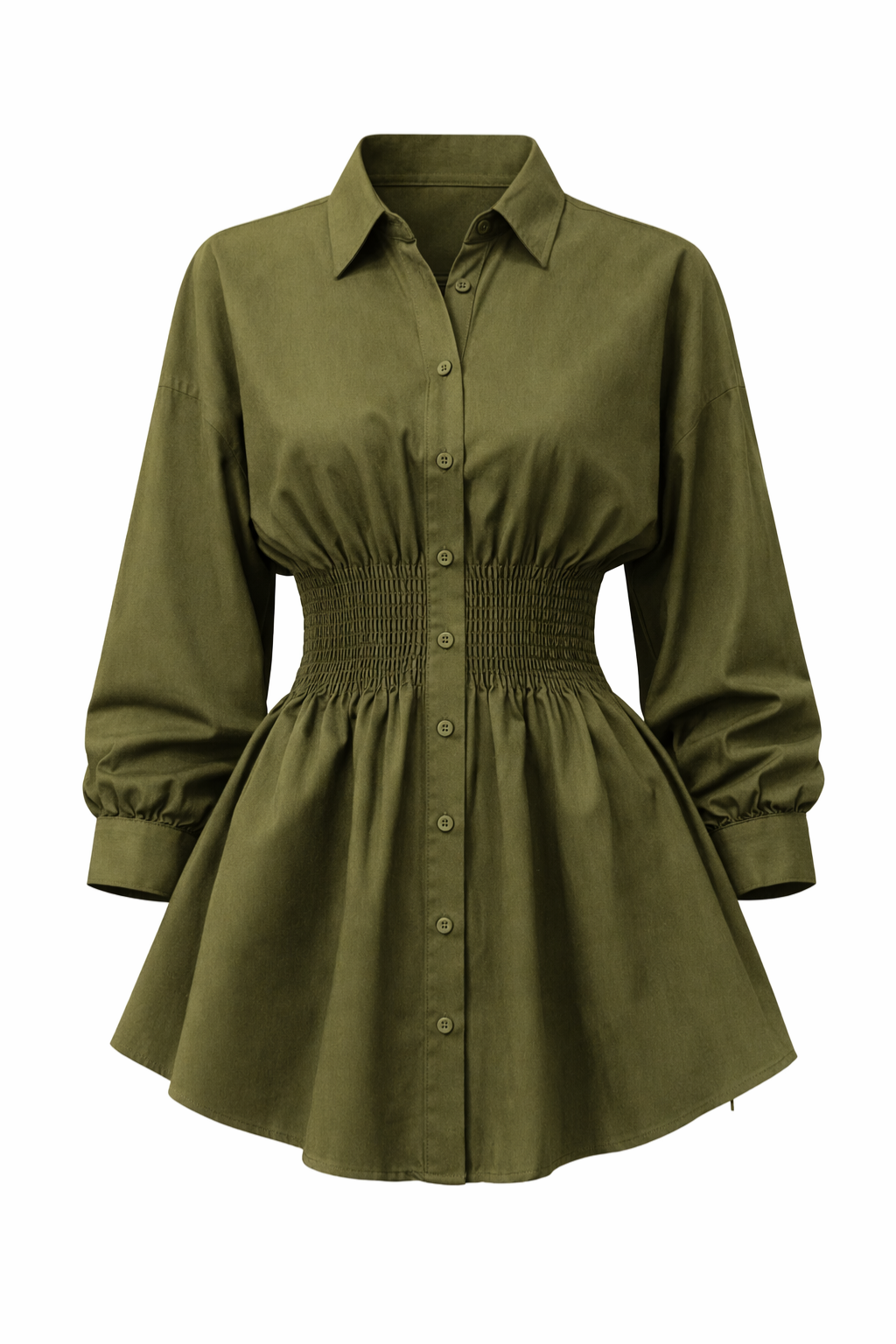Robe Chemise Courte Femme