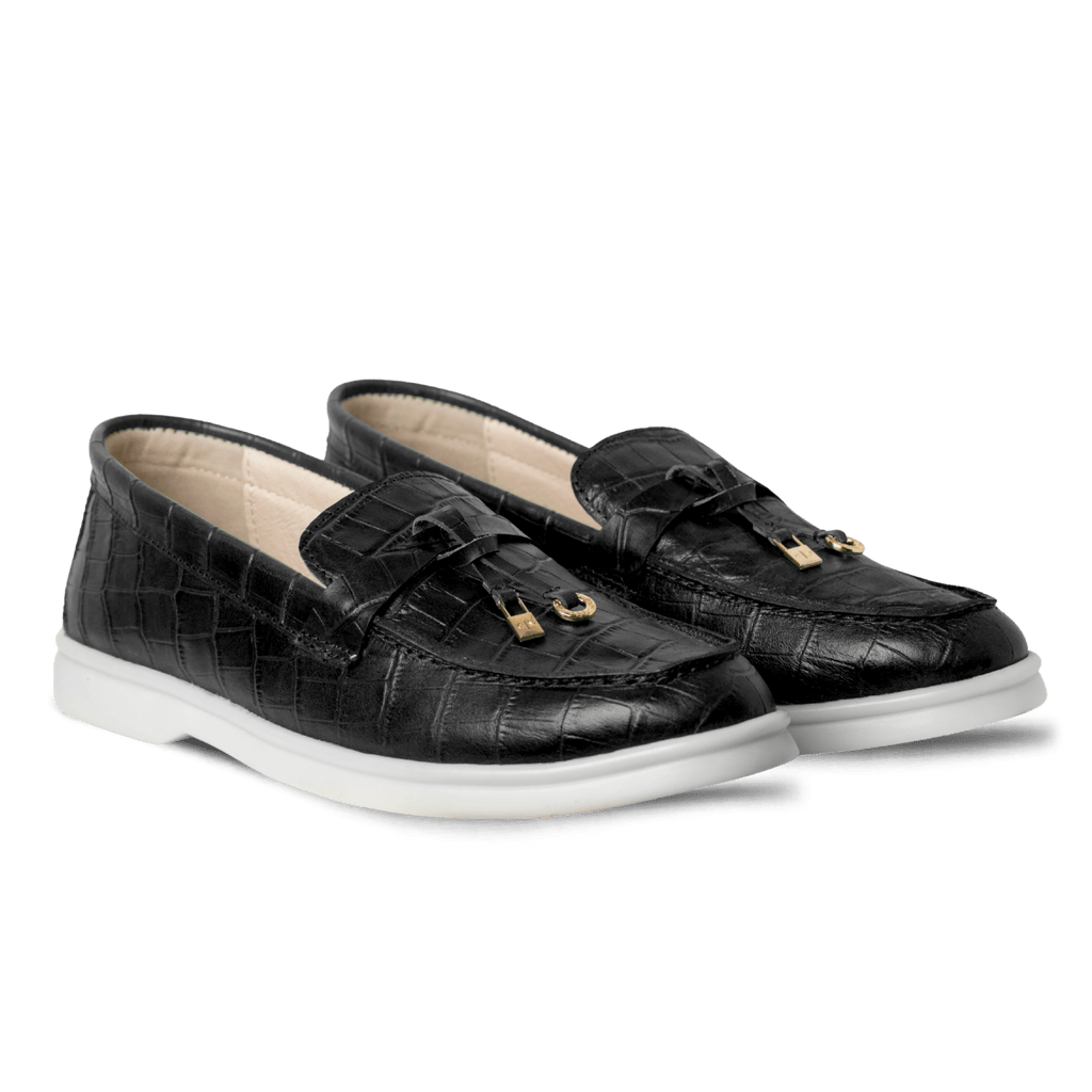 Loafer Classique 100% Cuir – LELA™ Croco Luxe