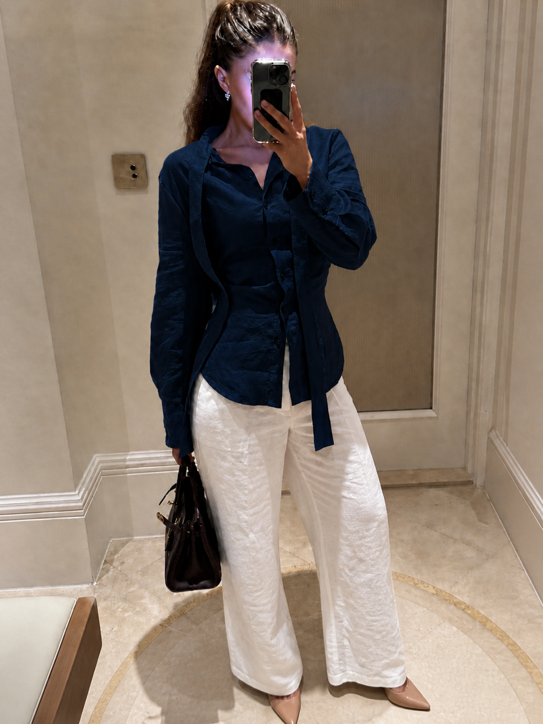Riviera chemise en Lin