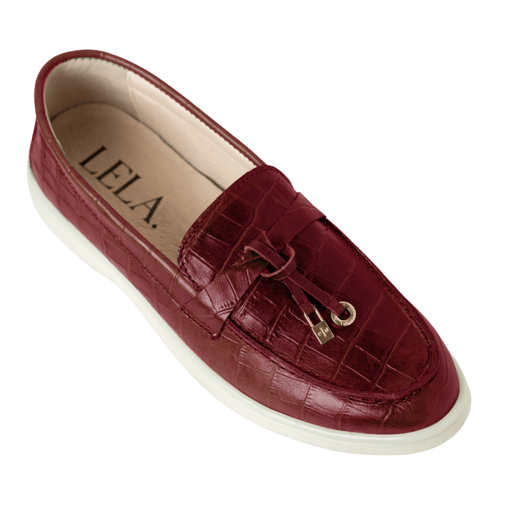 Loafer Classique 100% Cuir – LELA™ Croco Luxe