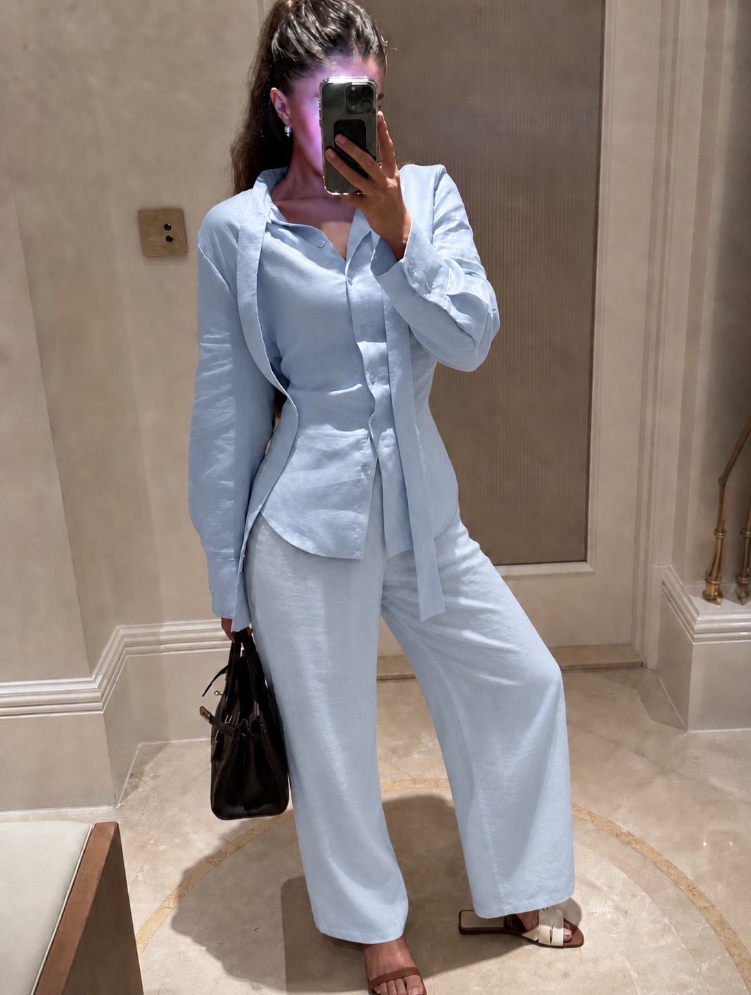 Riviera chemise en Lin