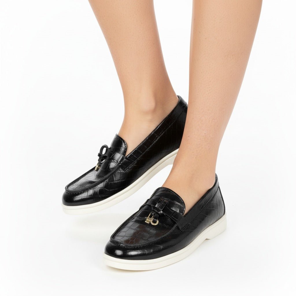 Loafer Classique 100% Cuir – LELA™ Croco Luxe