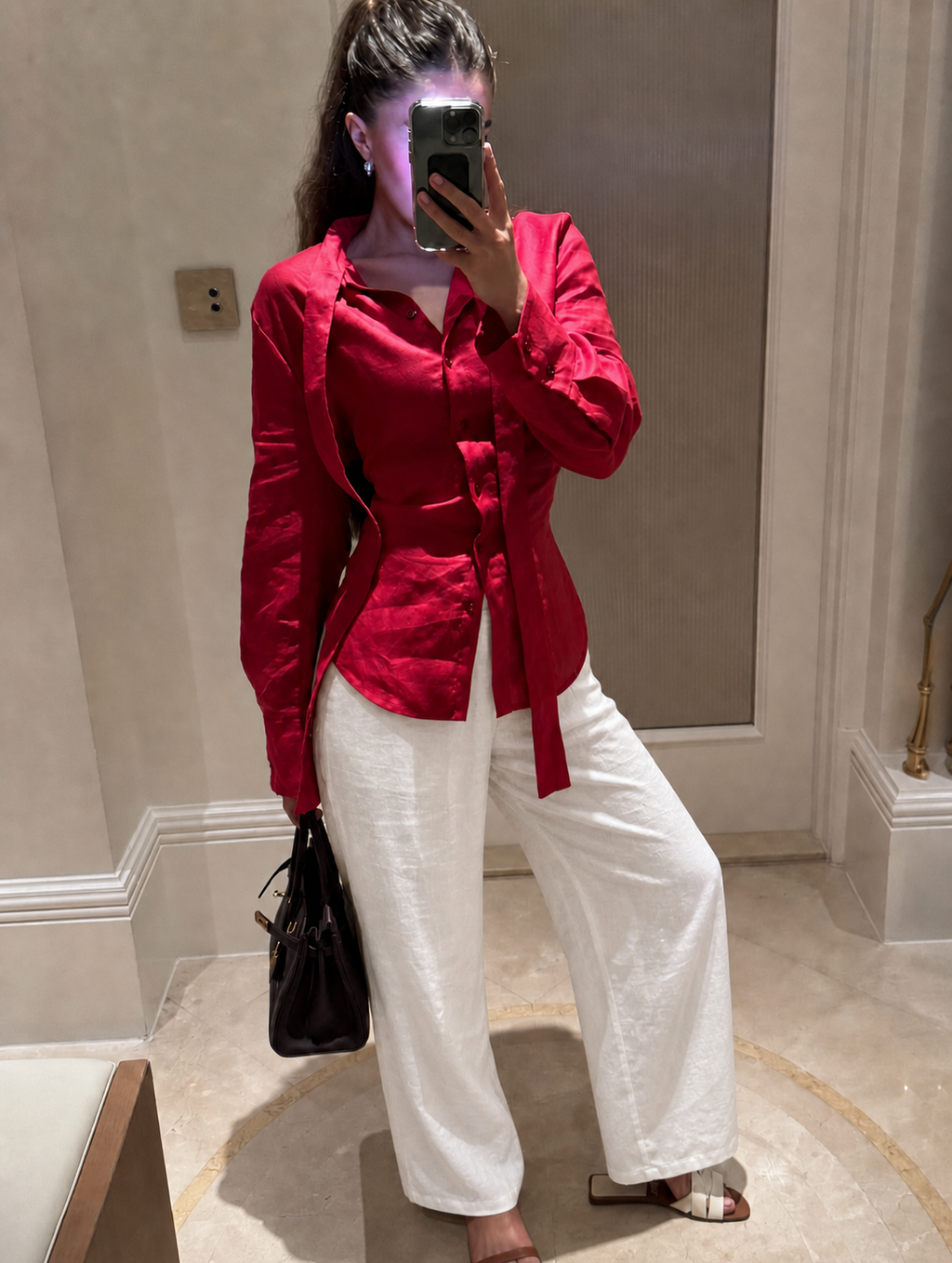 Riviera chemise en Lin