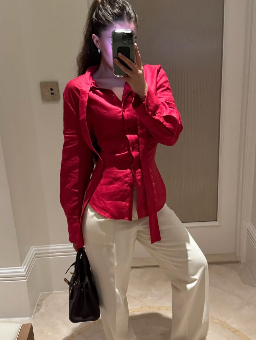 Riviera chemise en Lin