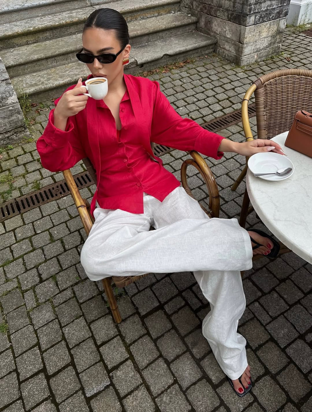 Riviera chemise en Lin