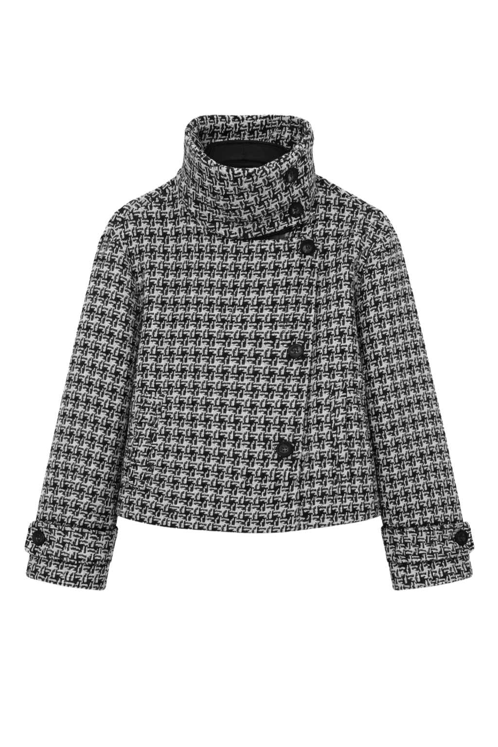 Veste Courte Femme – Col Montant