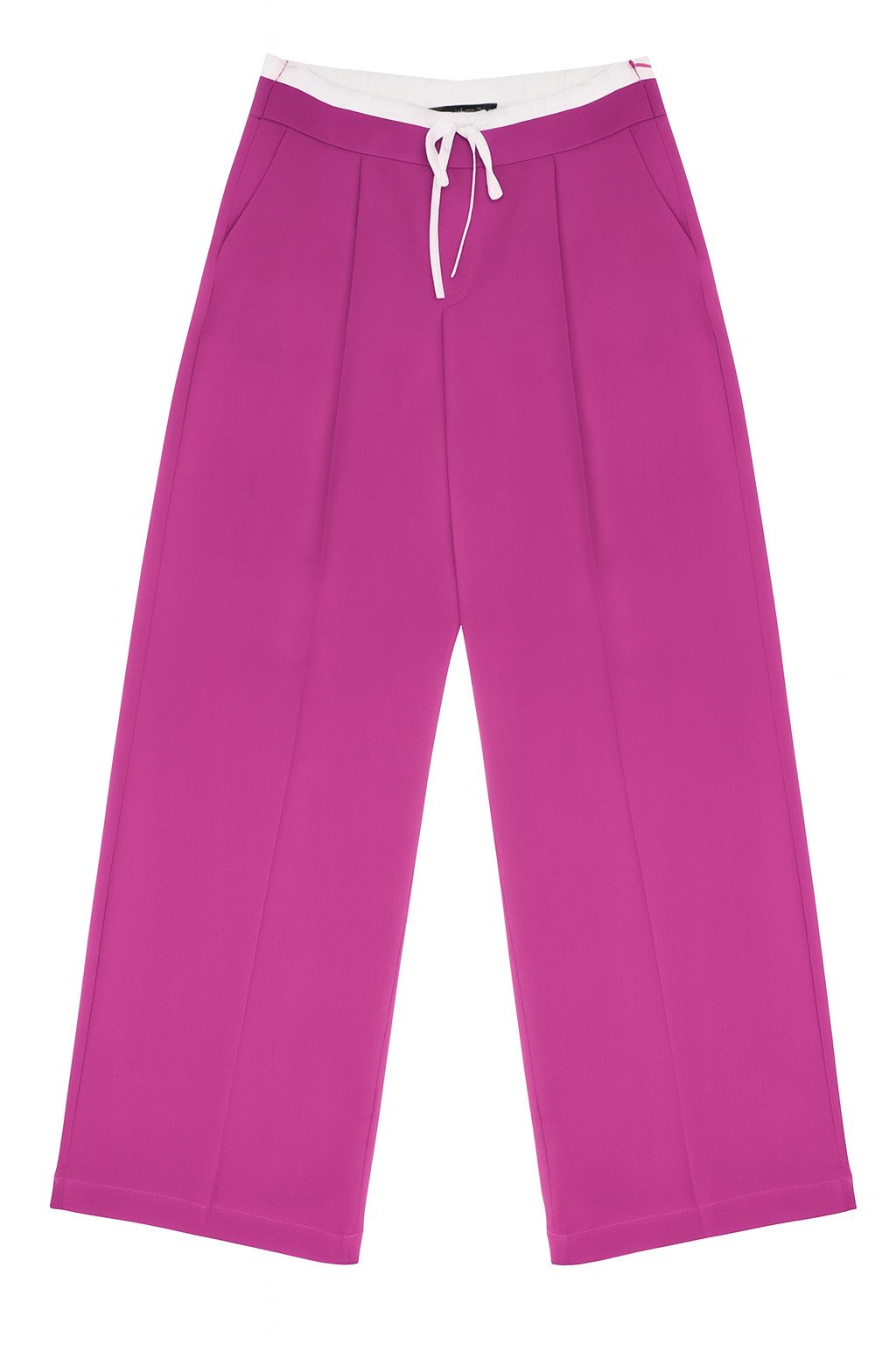 Pantalon Large Double Ceinture