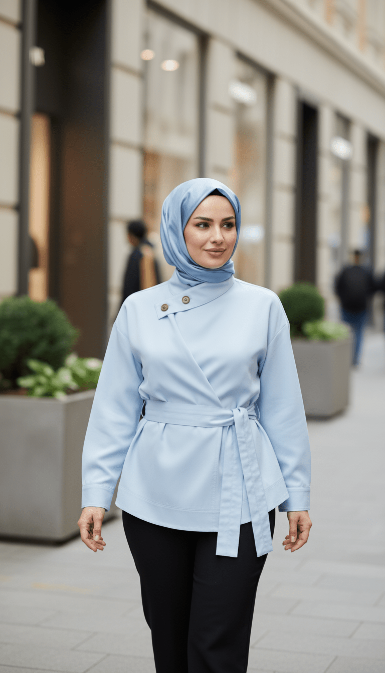 Chemise Chic à Ceinture Felicyt