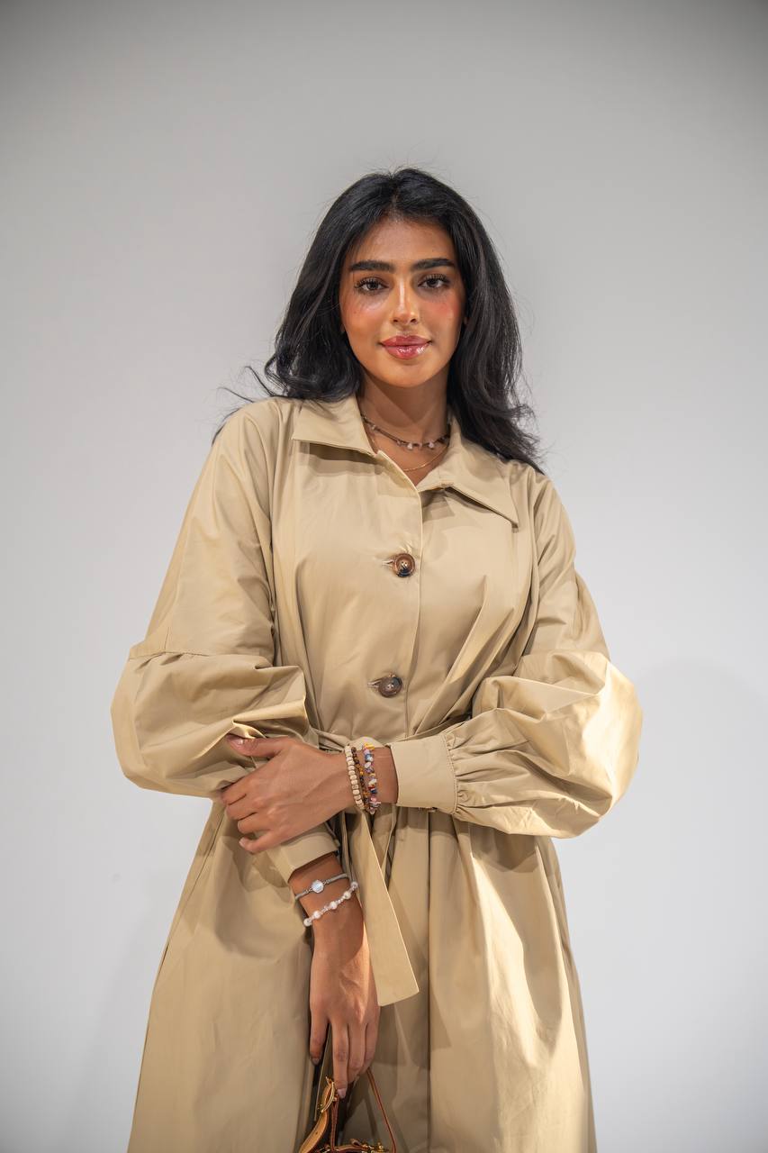 Robe Trench Ceinturée Femme